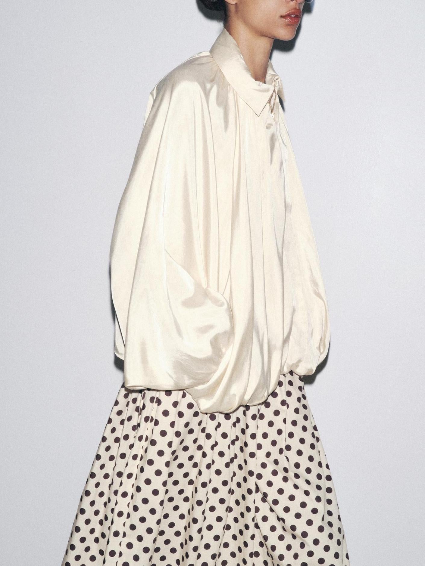 Trendy Beige Jacket