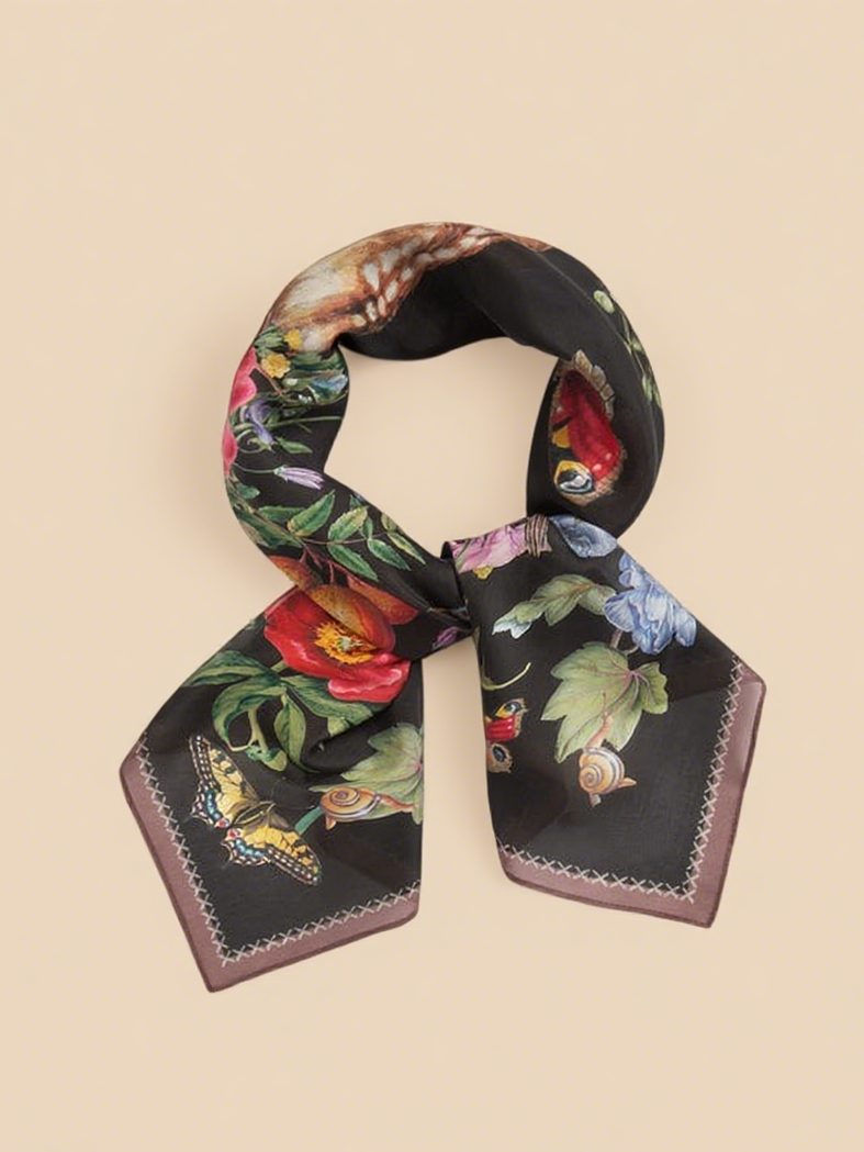 Alice's Garden Square Scarf