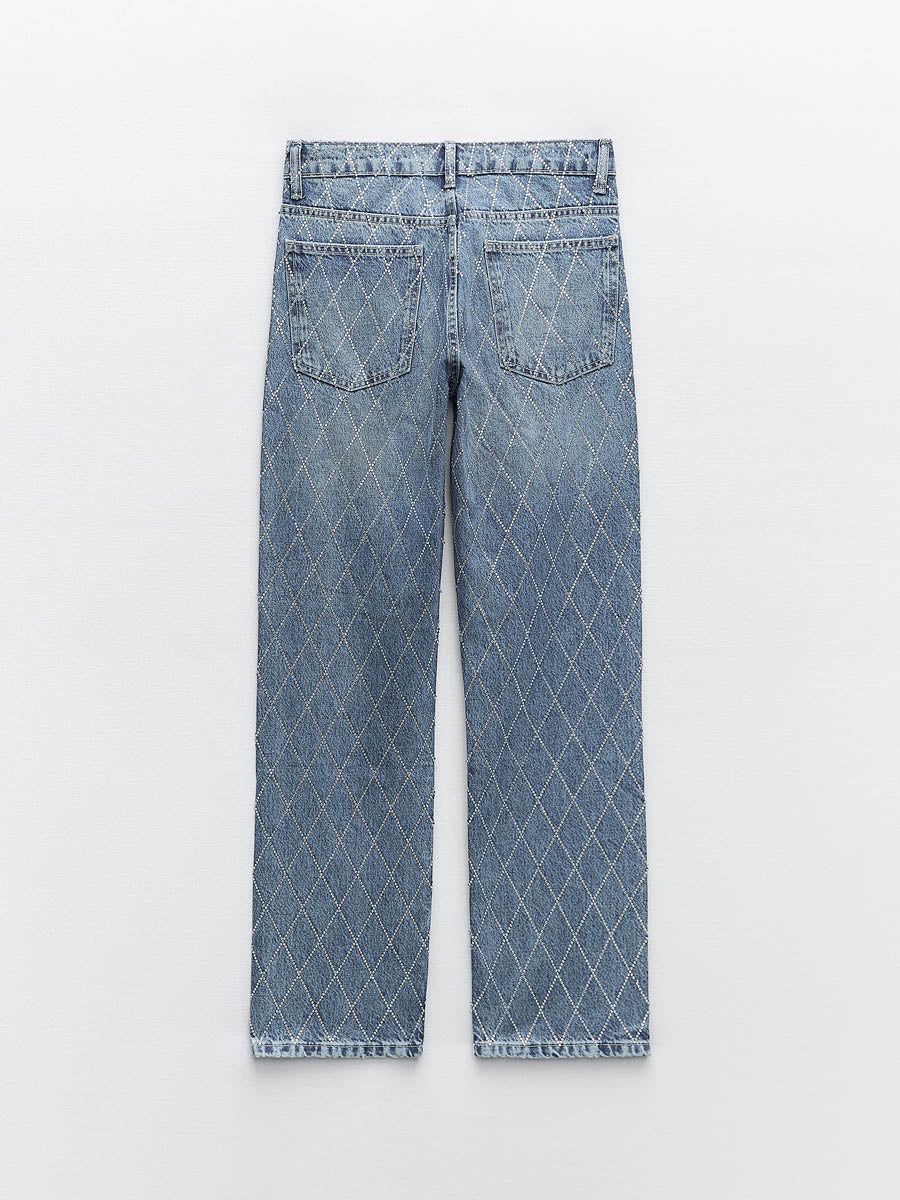 Rhinestone Jeans