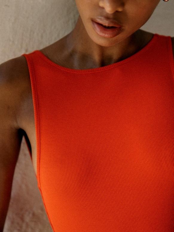Sultry Backless Tank Top