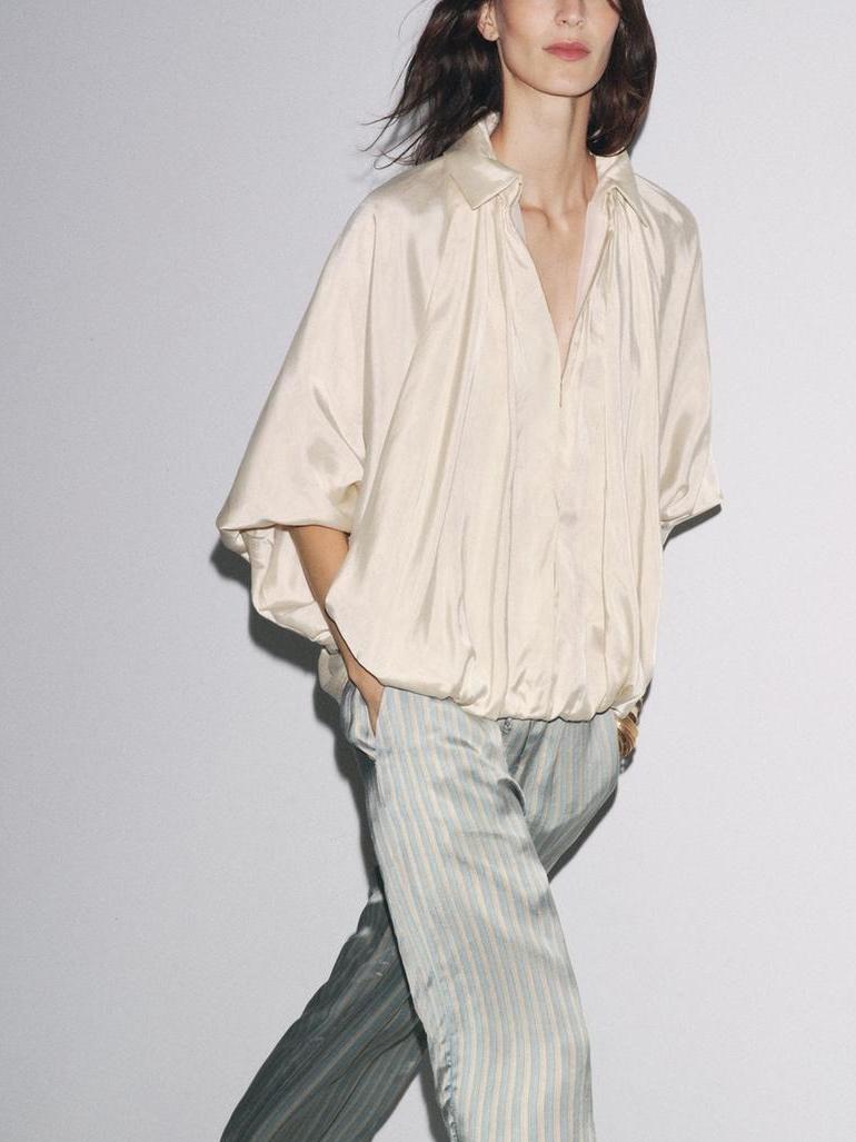 Trendy Beige Jacket