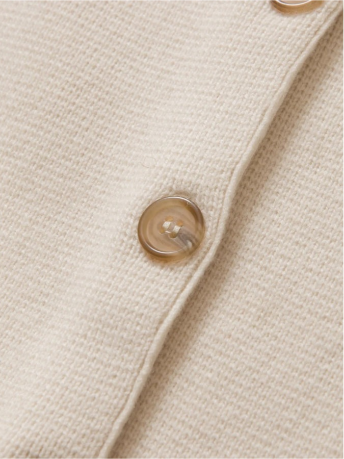 Elegant Button - Front Knit Cardigan
