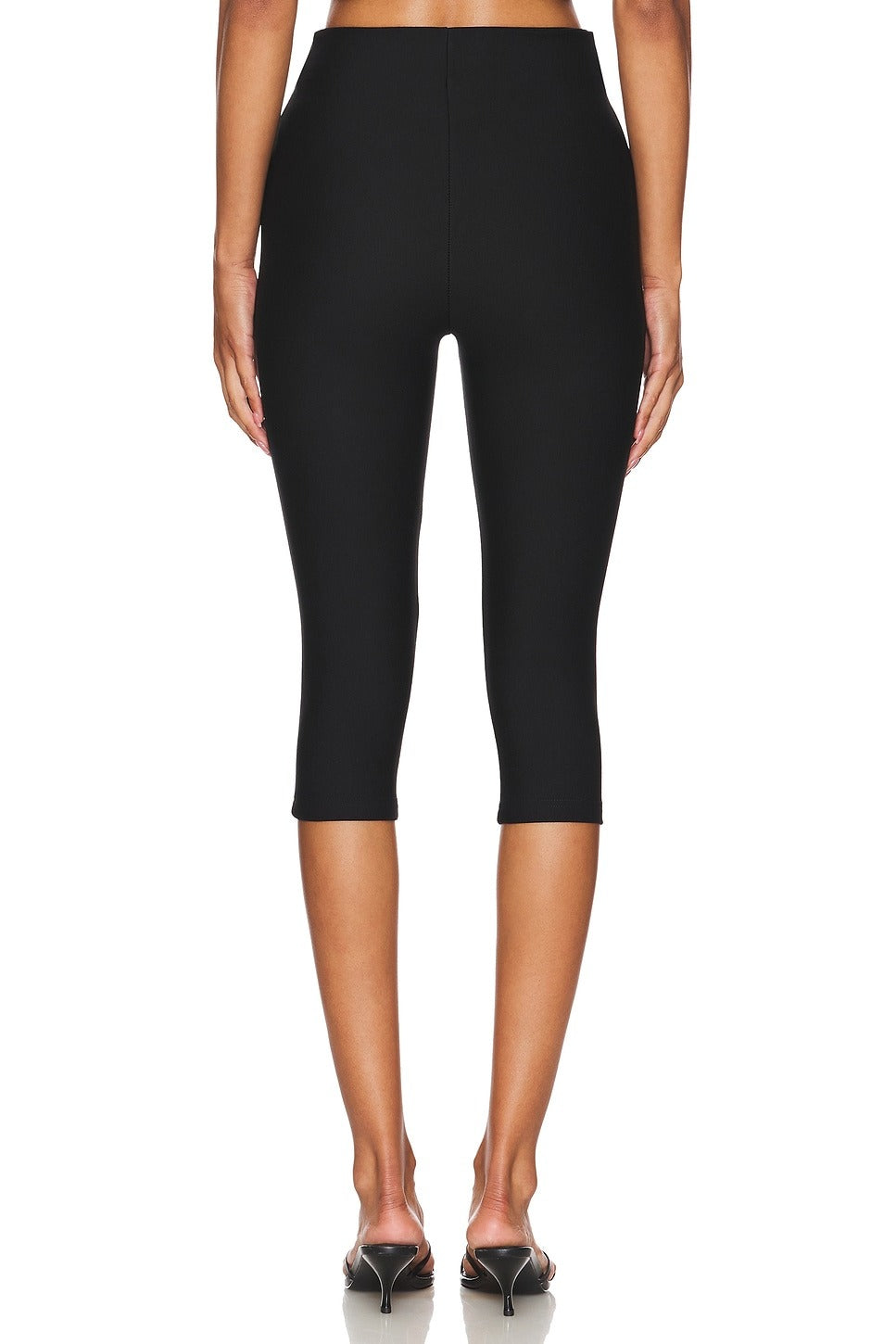 Stylish Black Capri Leggings
