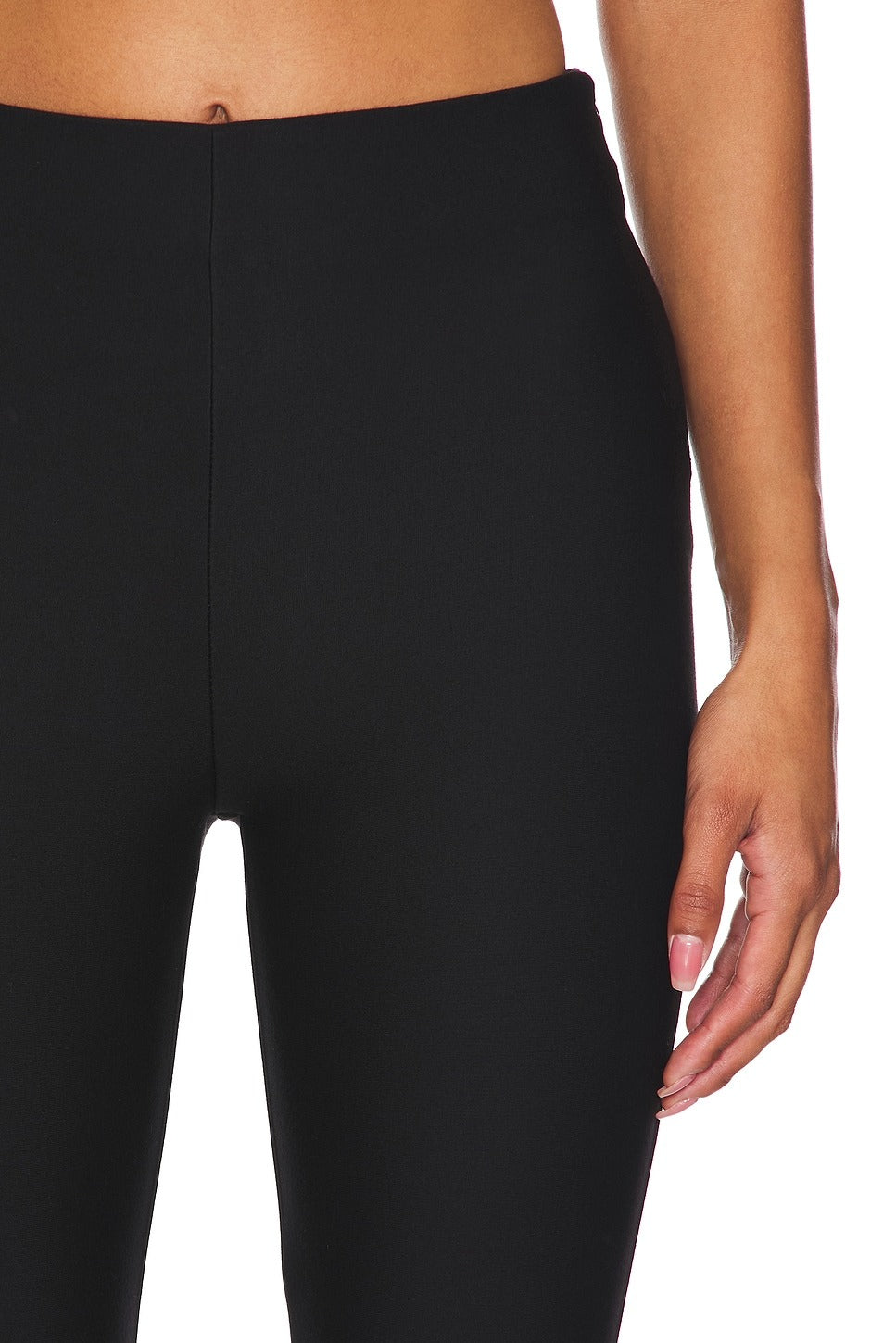 Stylish Black Capri Leggings
