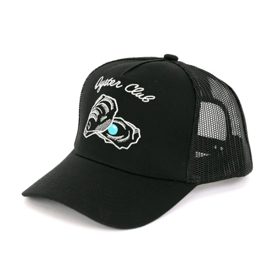 Embroidery Oyster Breathable Cap
