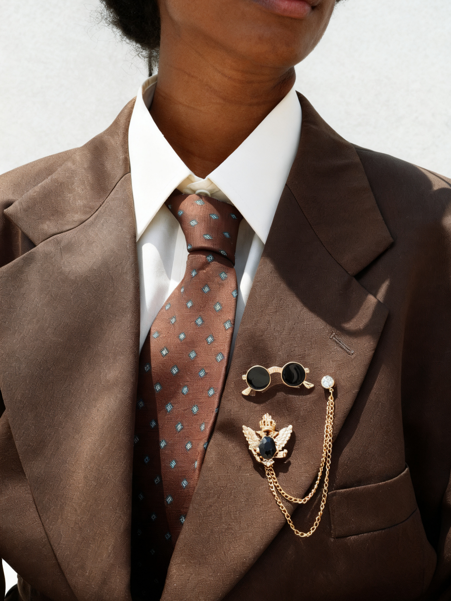 Timeless Brown Suit Set