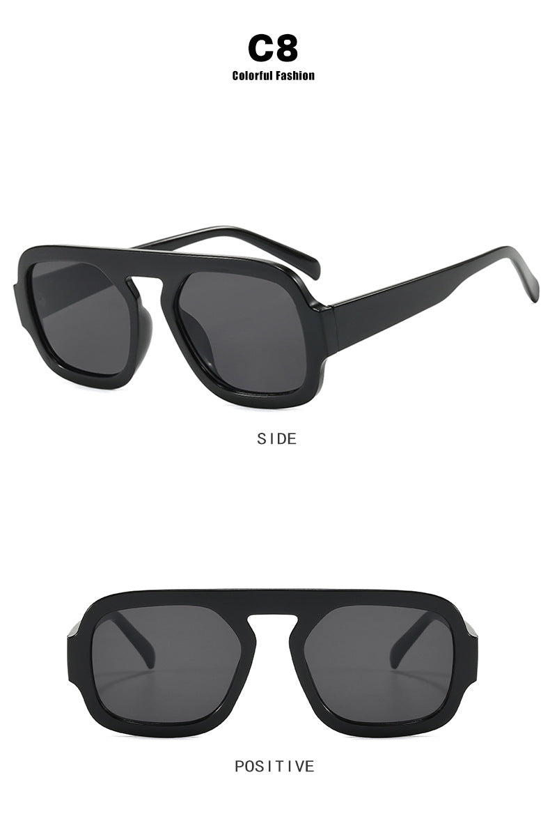 Single Beam Aviator Sunglasses