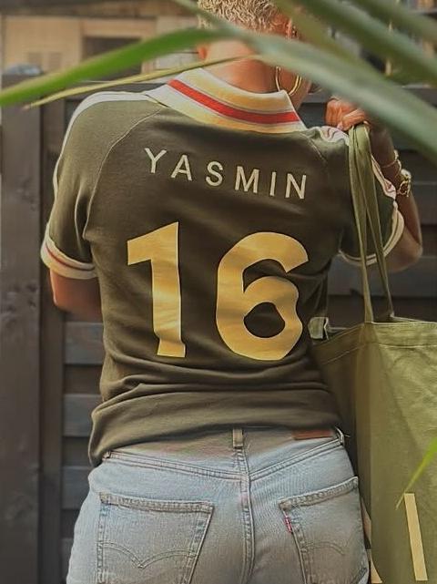 Customizable Knit Letter Polo Shirt - Personalized & Stylish