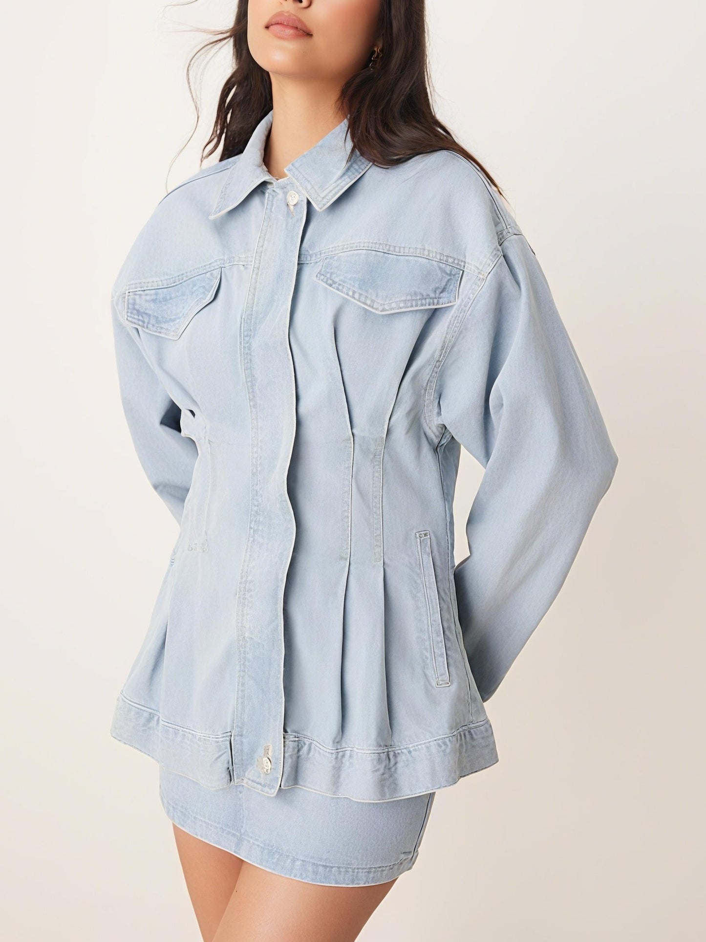 Chic Light - Blue Denim Jacket