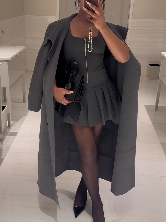 Elegant Grey Coat