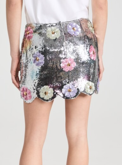 Sequin Mini Skirt