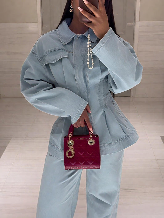 Chic Light - Blue Denim Jacket