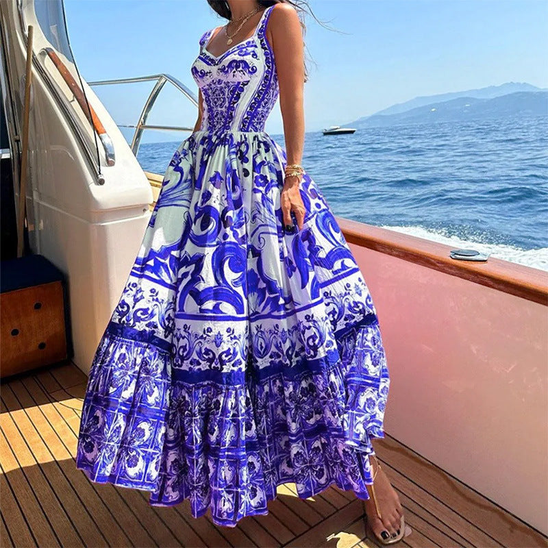 Summer Breezy Vacation Maxi Dress