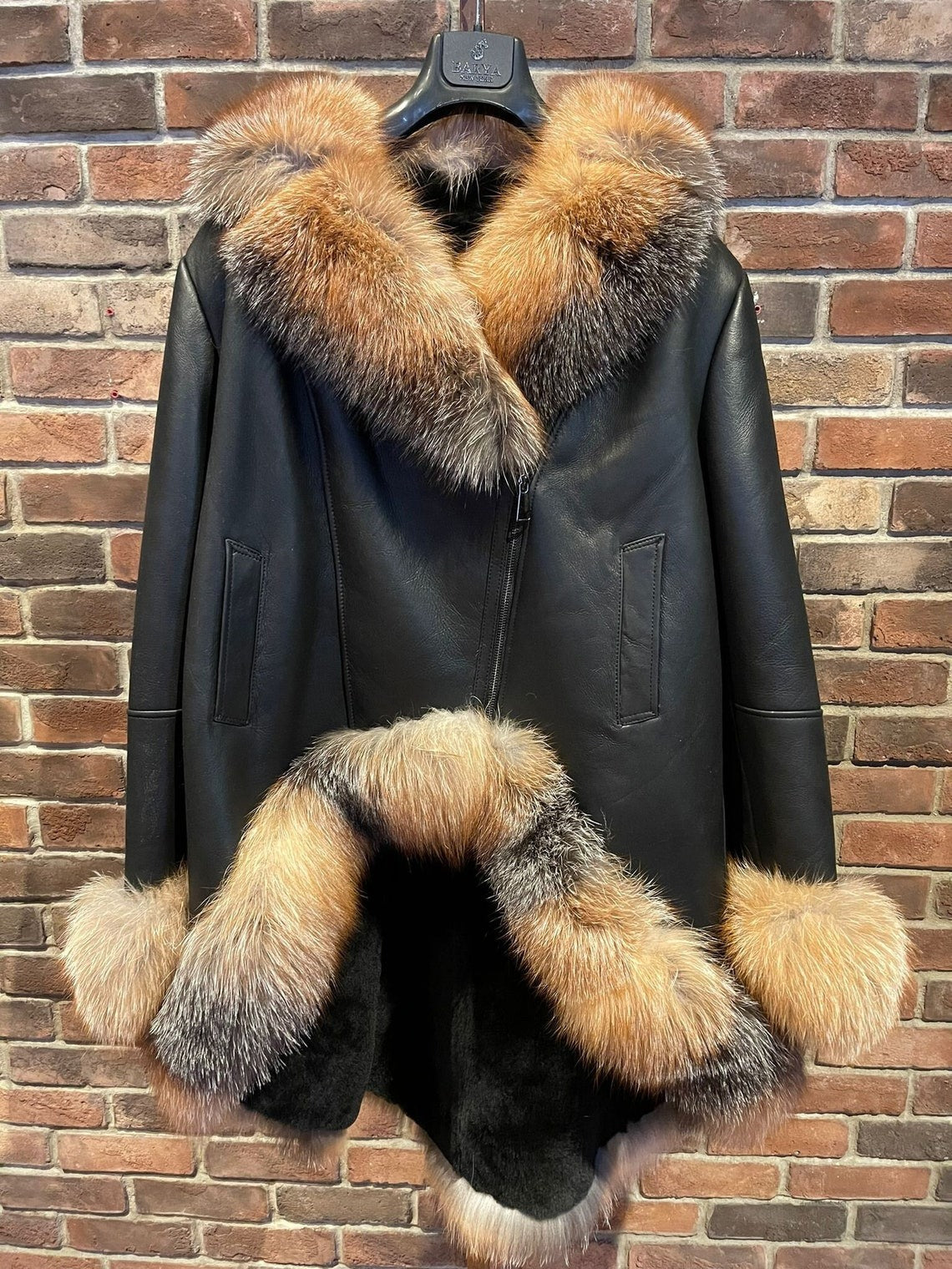 Plush Leather Jacket