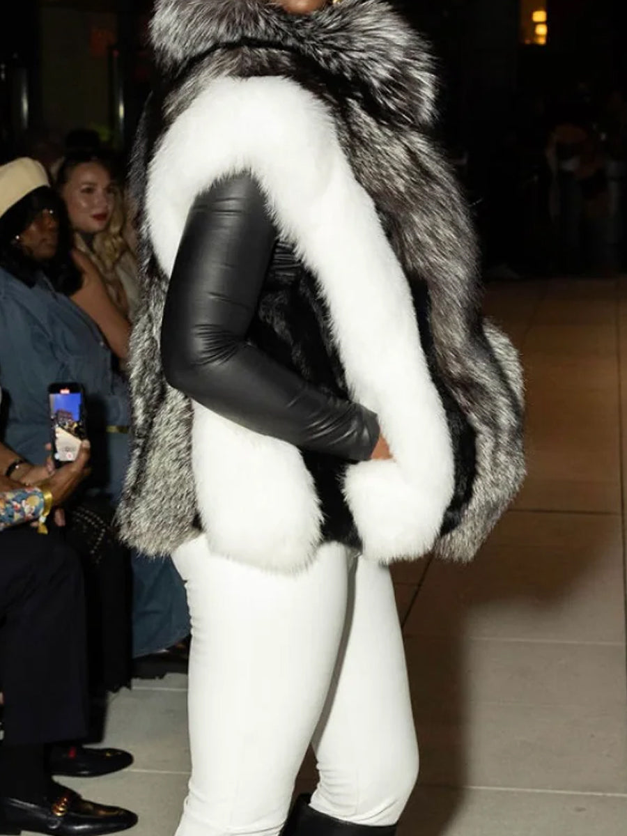 Fox Fur Coat Vest