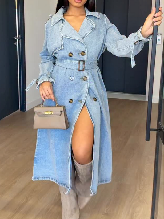 Long Denim Jacket