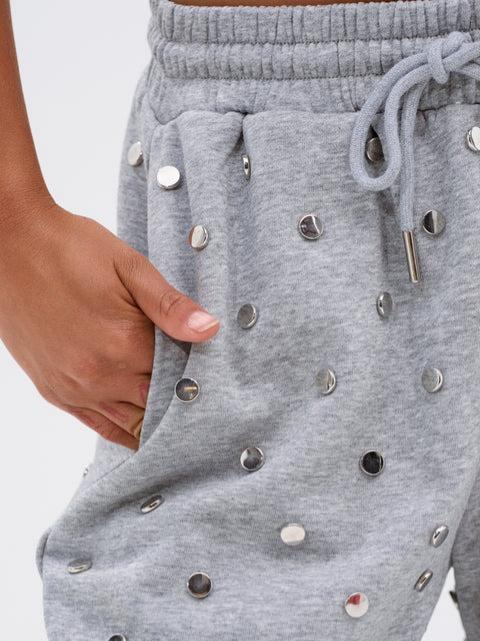 Zipper Rivet Three-Piece Sportswear