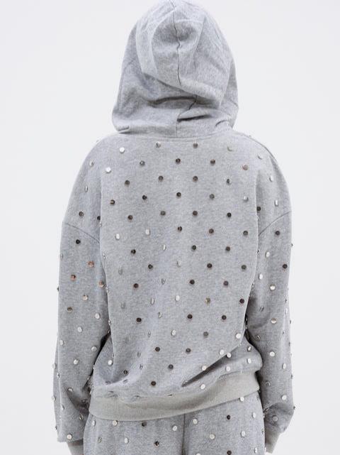 Zipper Rivet Three-Piece Sportswear