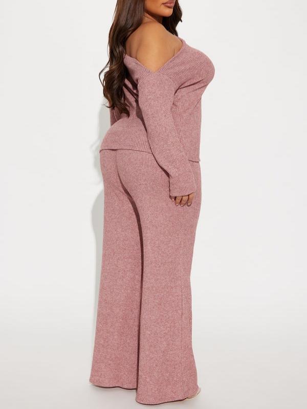 Strapless Knitted Suit