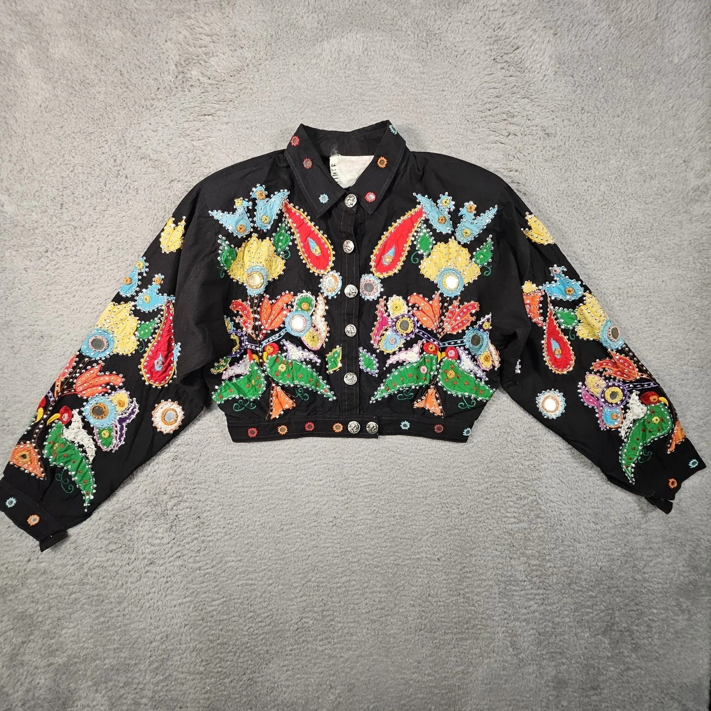 Embroidered Vintage Coat