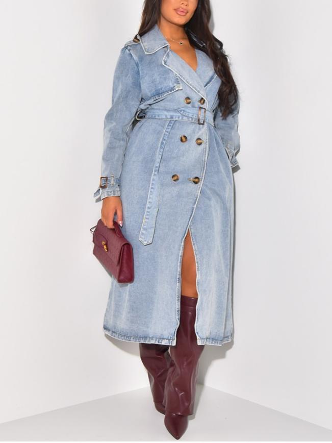 Long Denim Jacket