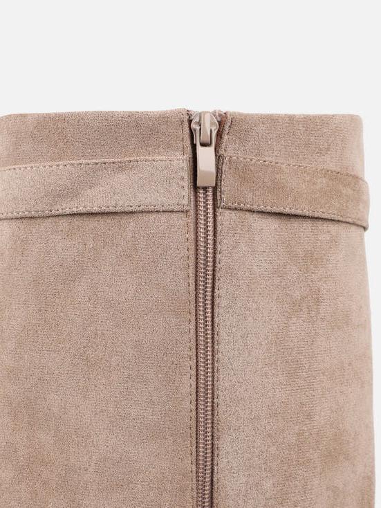 Solid Color High Boots