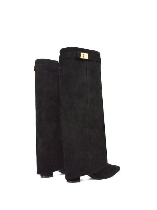 Solid Color High Boots