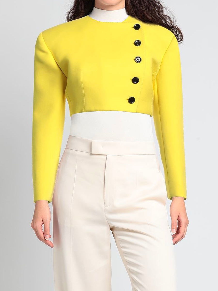 Elegant Singe-breasted Blazer