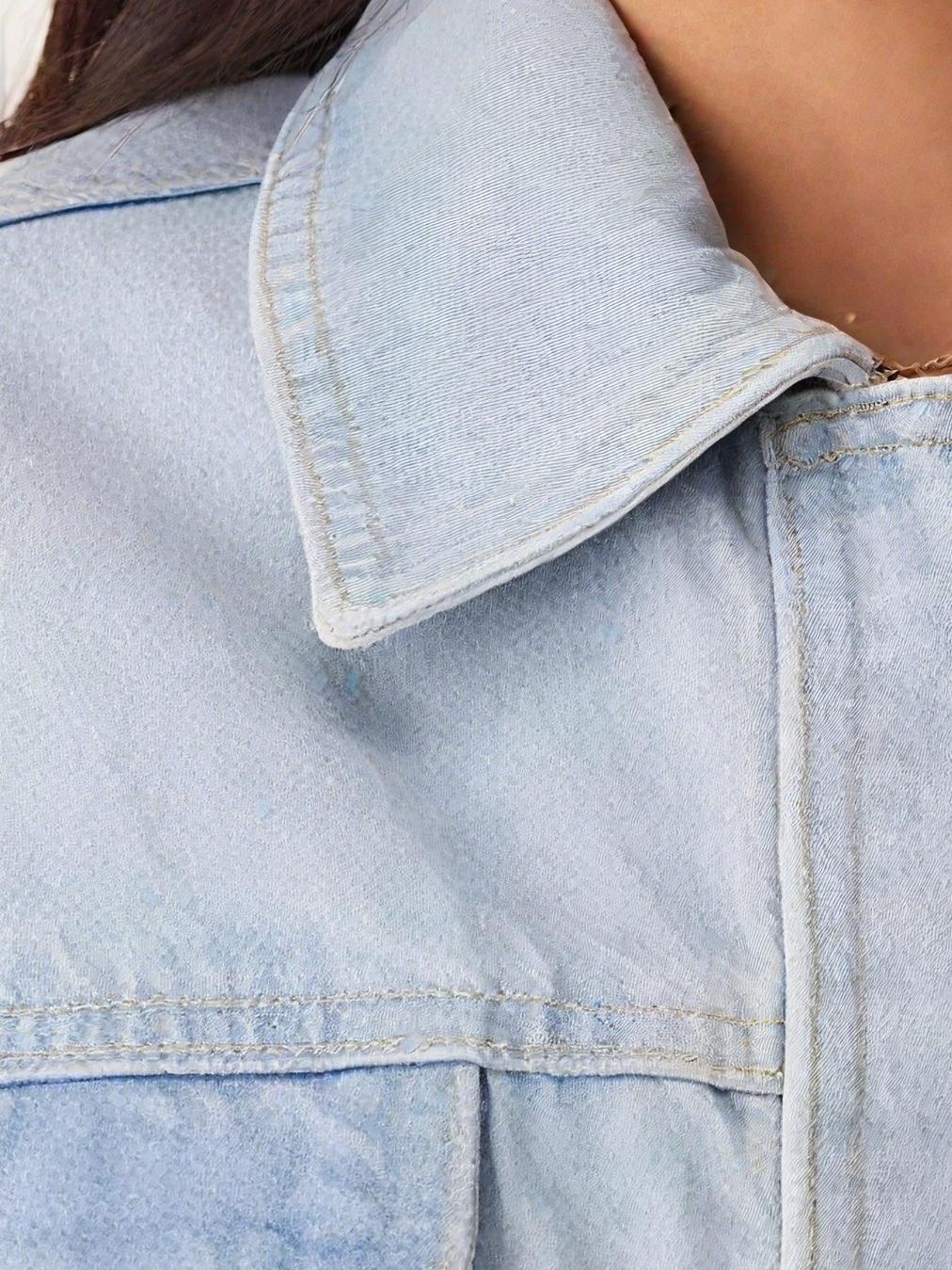 Chic Light - Blue Denim Jacket