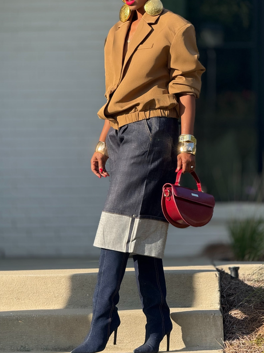 Stylish Camel Blazer