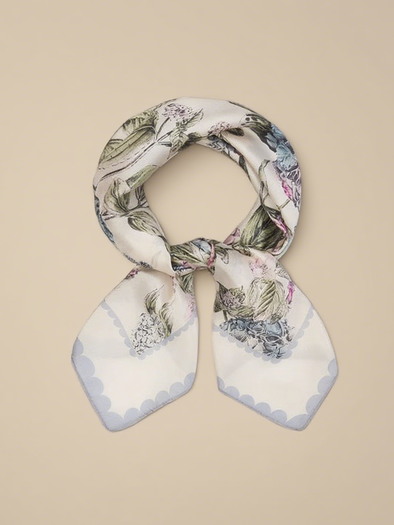 Hydrangea Square Scarf