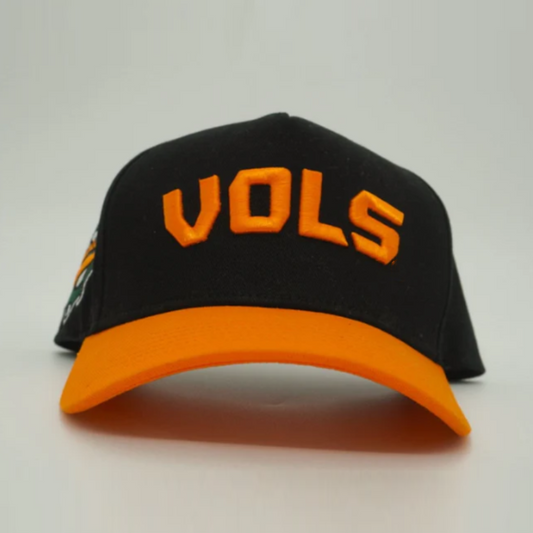 Orange Embroidery Cap