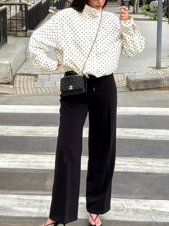 Trendy Polka Dot Jacket