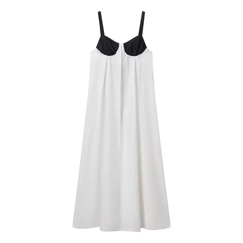 Sexy Wide Strap Maxi Dress