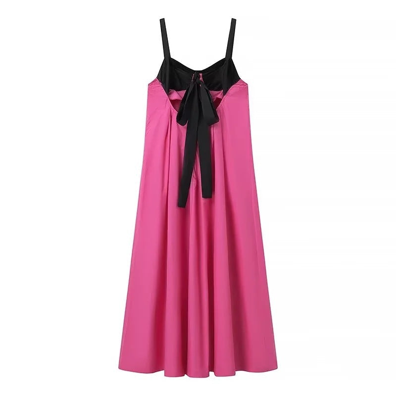 Sexy Wide Strap Maxi Dress