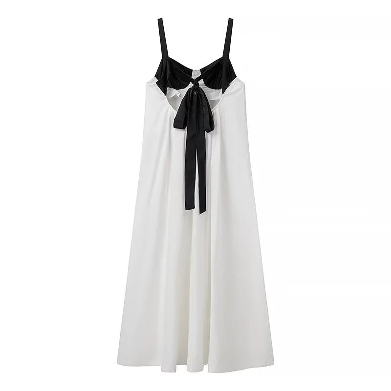 Sexy Wide Strap Maxi Dress