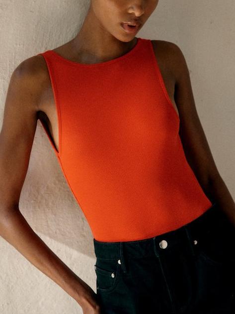 Sultry Backless Tank Top