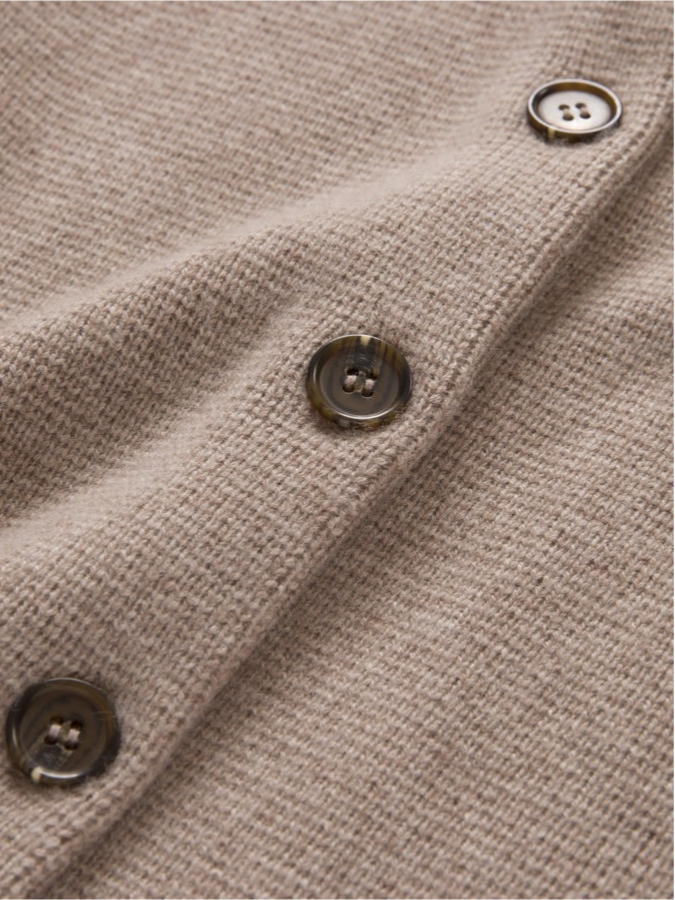 Elegant Button - Front Knit Cardigan