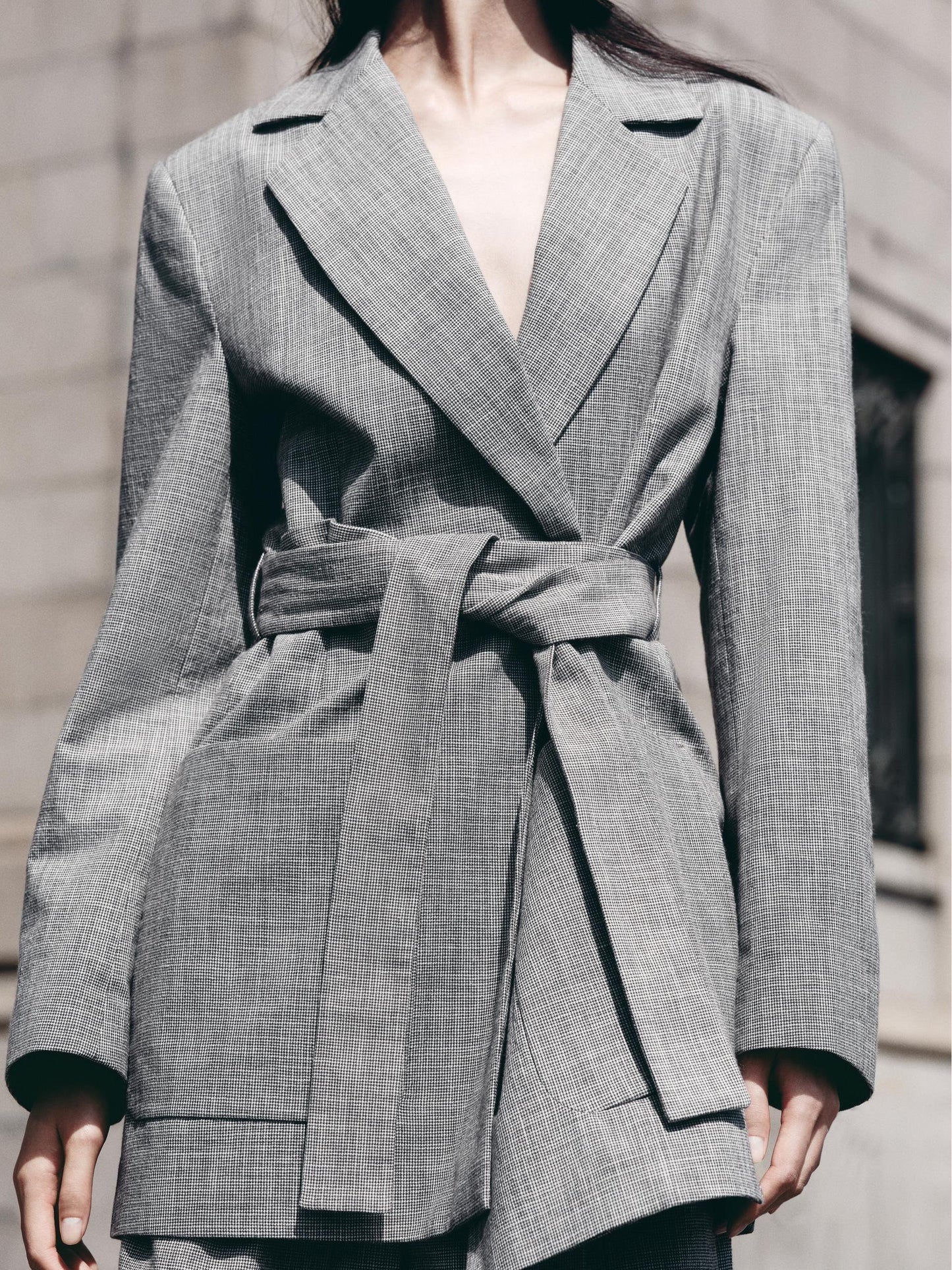 Chic Grey Blazer