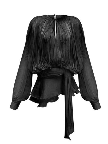 Eugénie ruffled mini dress