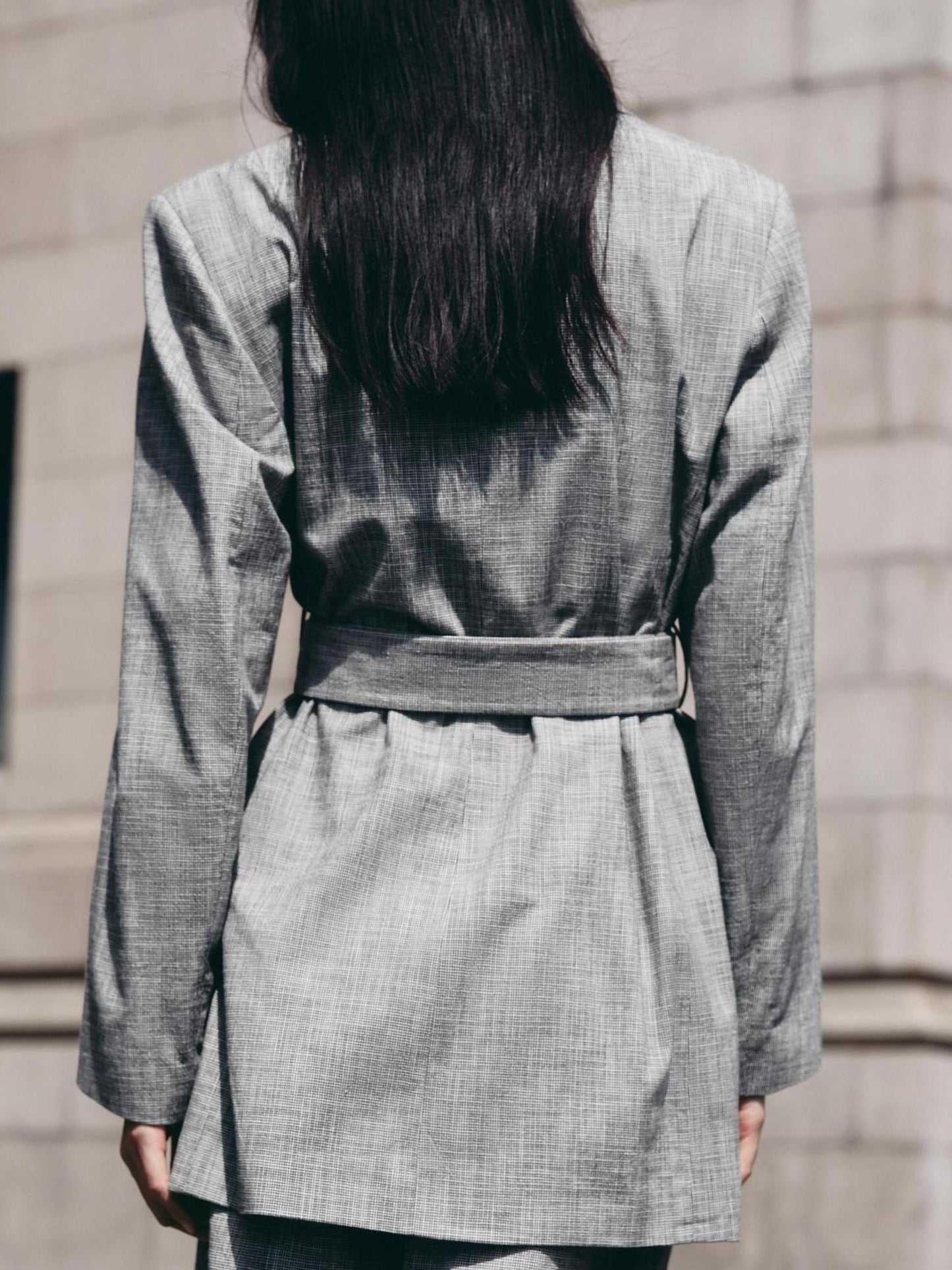 Chic Grey Blazer