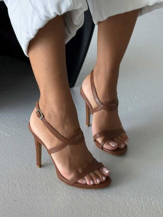 Slim Heel 10 cm High Heel Shoes