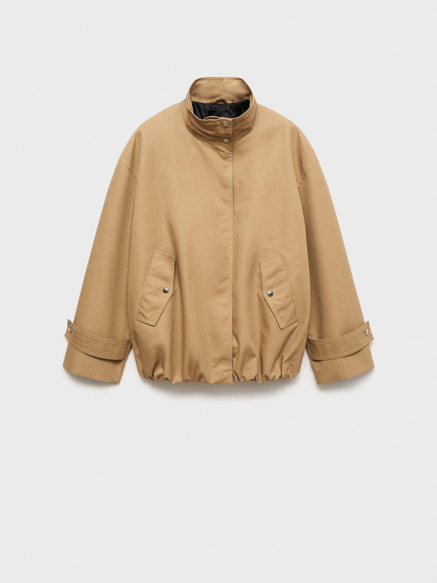 Stylish Khaki Jacket with Functional Pockets