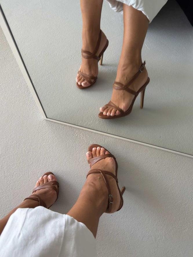 Slim Heel 10 cm High Heel Shoes