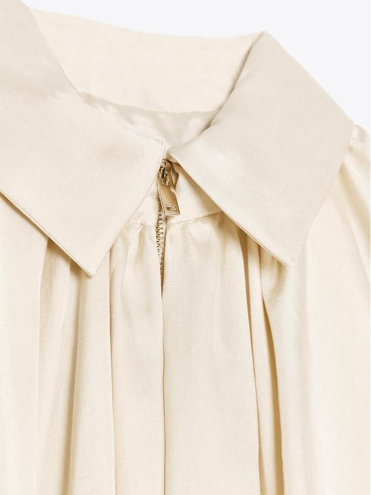 Trendy Beige Jacket