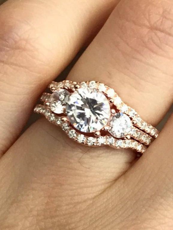 Brilliant Promise 3 Ring Set