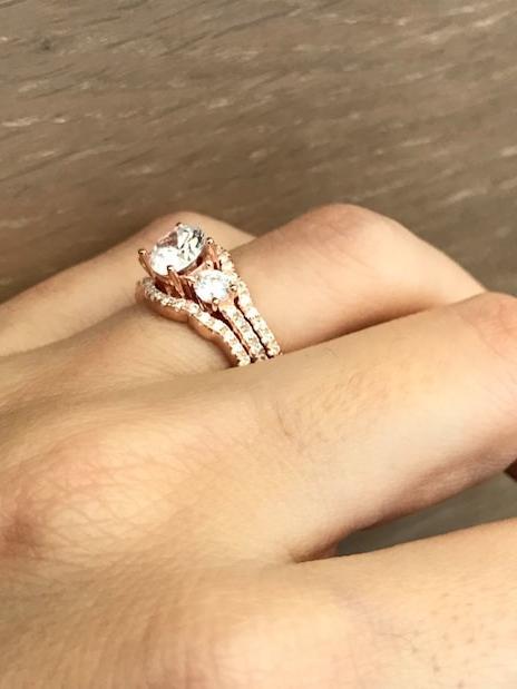 Brilliant Promise 3 Ring Set