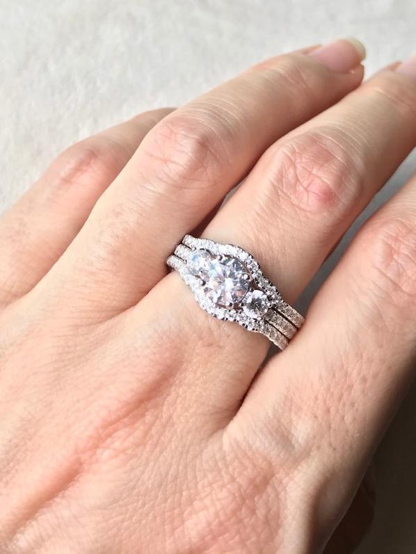 Brilliant Promise 3 Ring Set