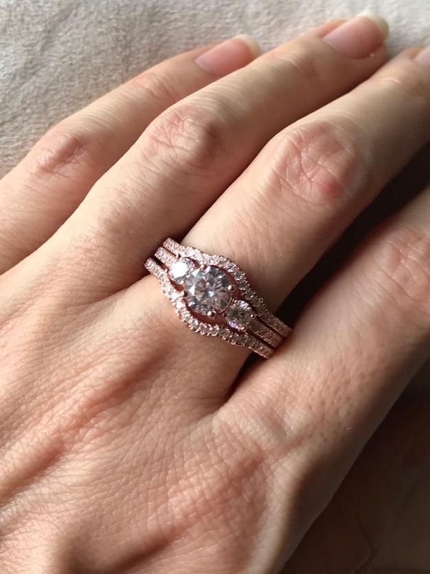 Brilliant Promise 3 Ring Set