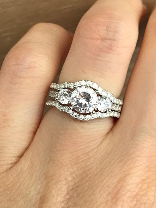 Brilliant Promise 3 Ring Set